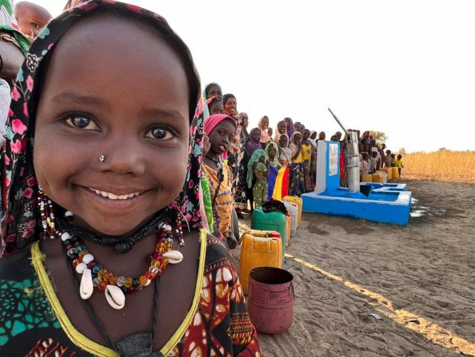 We Opened a Water Well in Ngama Province of Chad, Africa