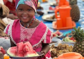 We served food in the Abeche Province of Chad, Africa